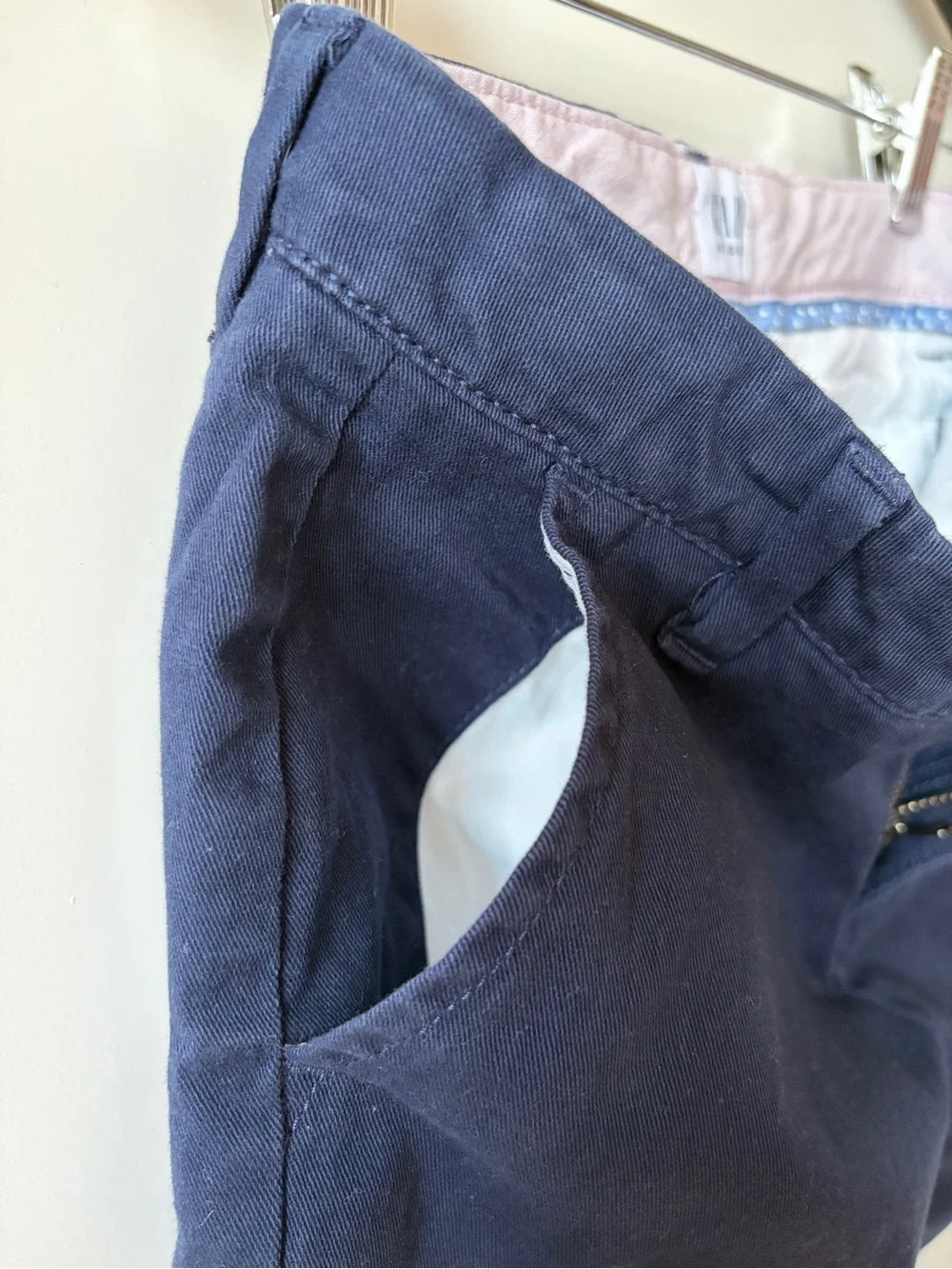 GAP Kids Navy Unisex Chino Shorts